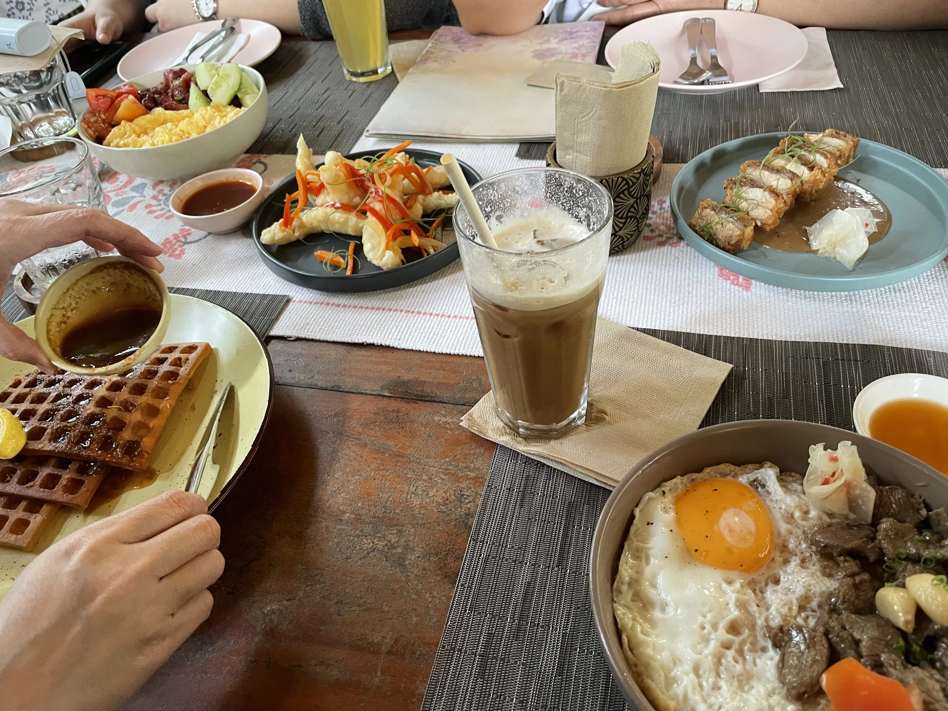 Our food at Casa Mellifera