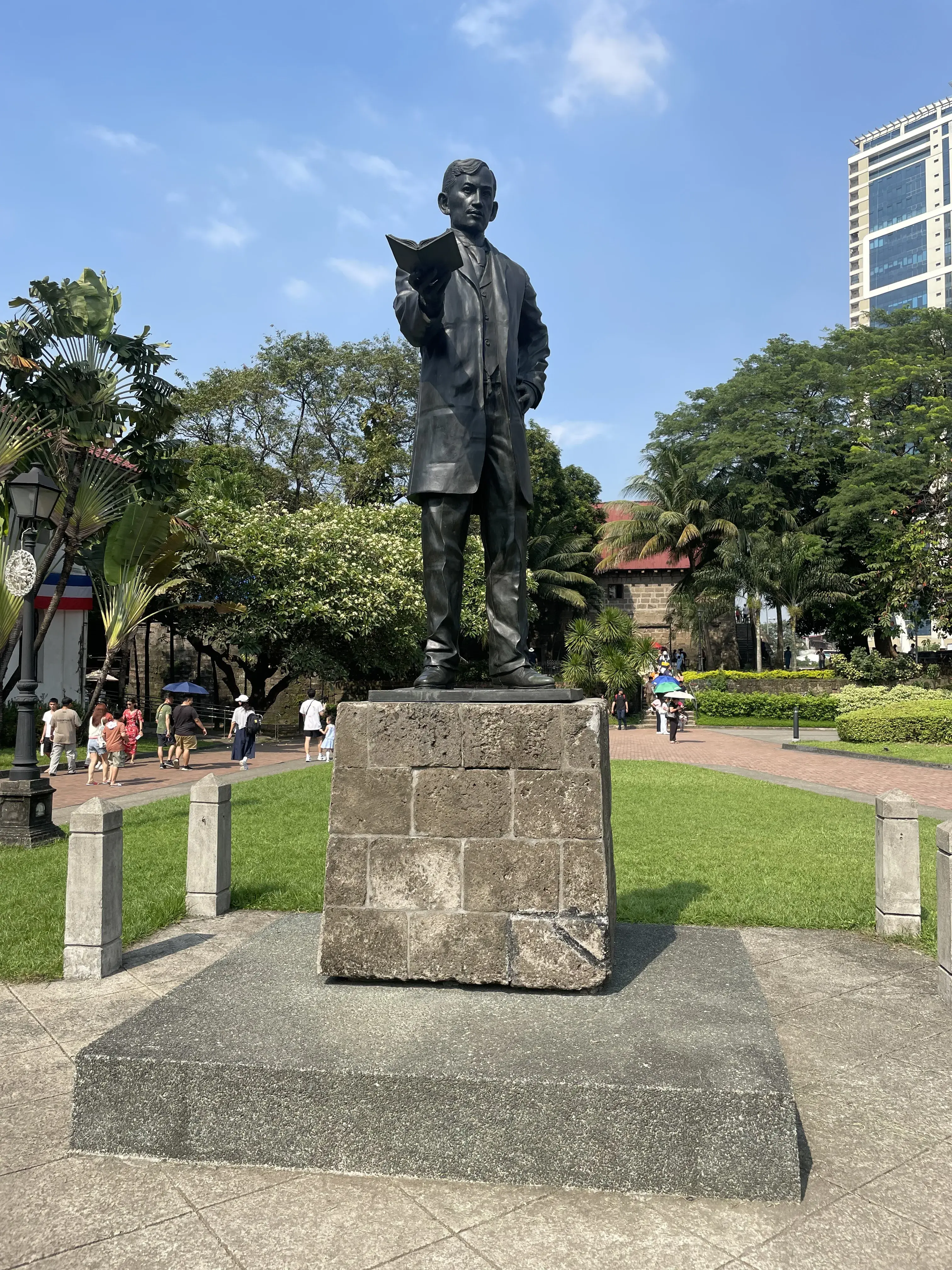 Statue of José Rizal at Fort Santiago