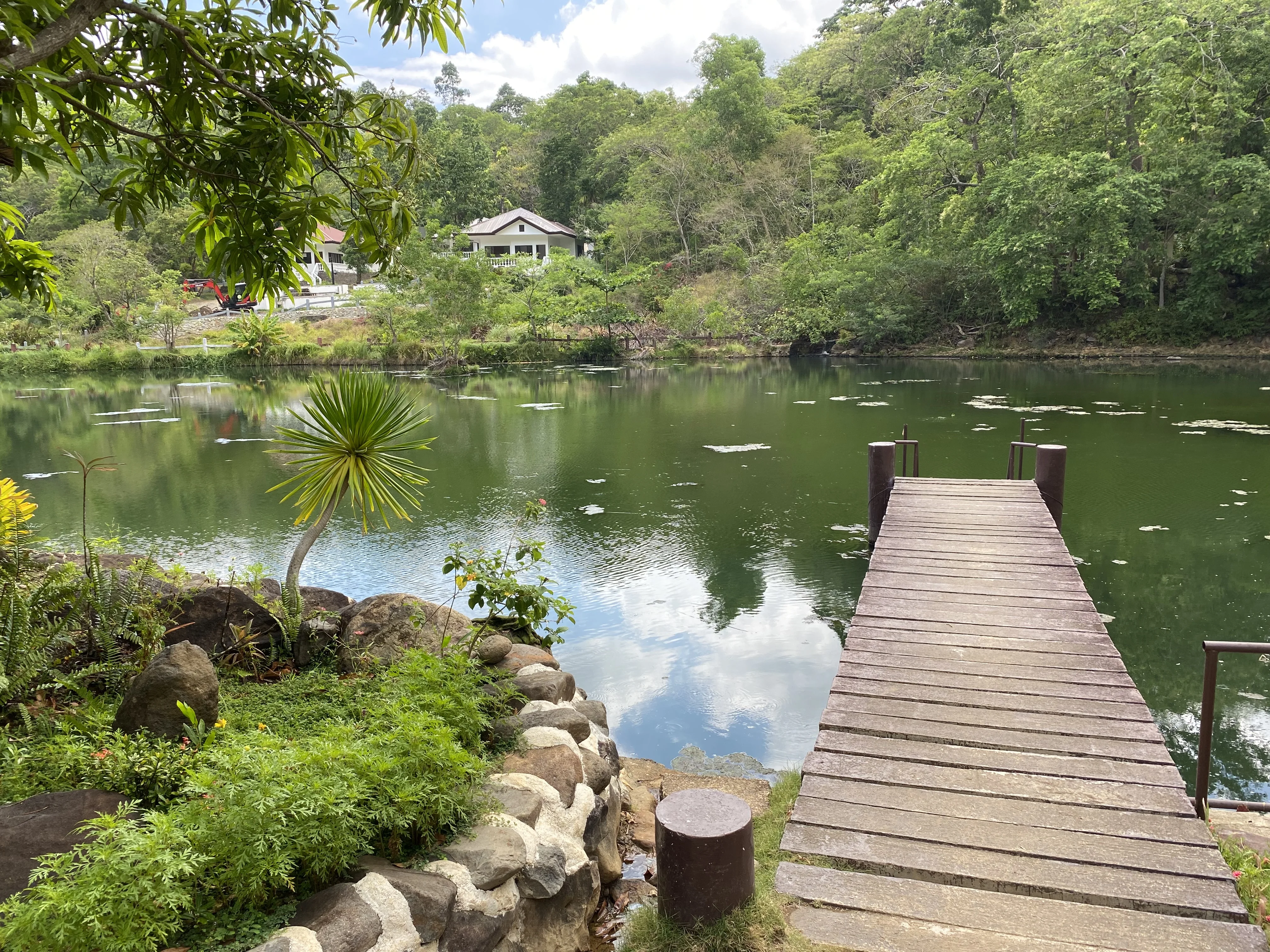 The lagoon at Mambukal Resort