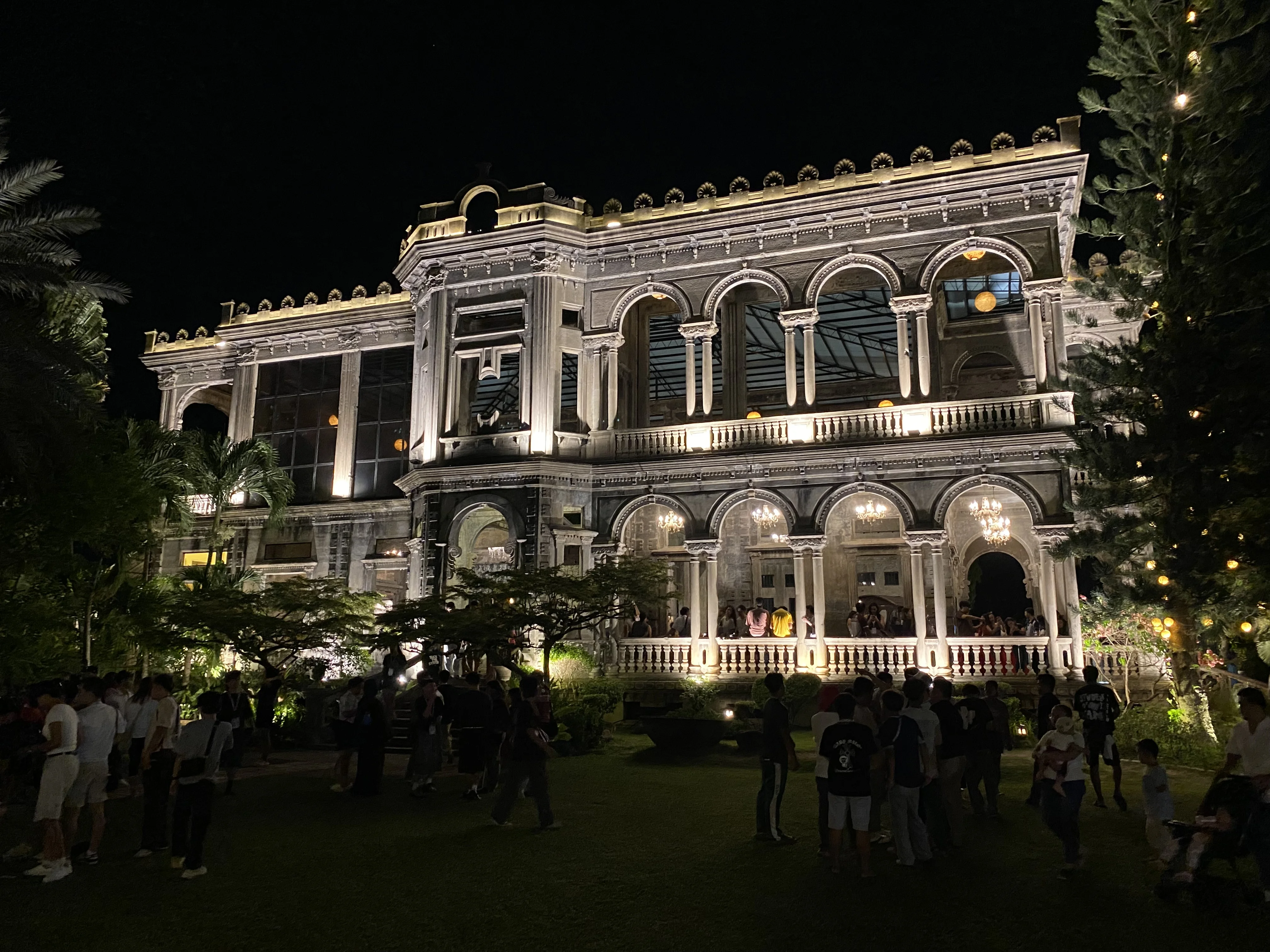 The Ruins at night